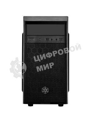 Компьютерный корпус SilverStone SST-PS16B черный (ATX, 2xUSB 3.0, HD Audio)
