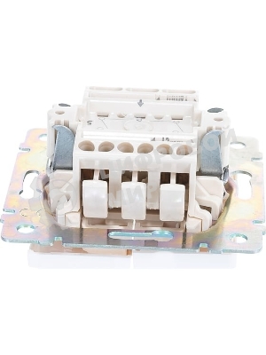 Выключатель Valena двойной выключатель/белый