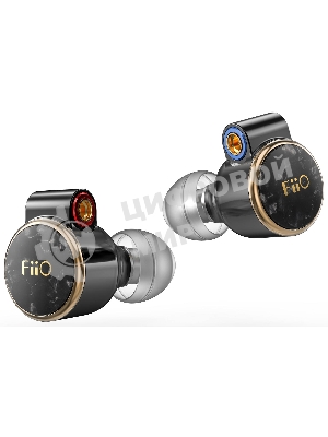 Проводные наушники FiiO FD3 черный/медный, внутриканальные, Jack 3.5 мм