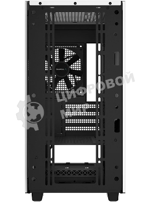 Компьютерный корпус Deepcool CH370 белый без БП mATX 1x120мм 1xUSB 2.0 1xUSB 3.0 audio bott PSU
