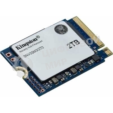 Накопитель SSD Kingston NV3, 2000Gb, M.2(22x30мм), NVMe, PCIe 4.0 x4, 3D TLC, R/W 6000/5000Mb/s, TbW 640, DWPD 0.2