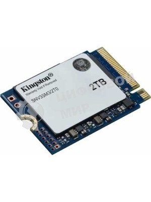 Накопитель SSD Kingston NV3, 2000Gb, M.2(22x30мм), NVMe, PCIe 4.0 x4, 3D TLC, R/W 6000/5000Mb/s, TbW 640, DWPD 0.2
