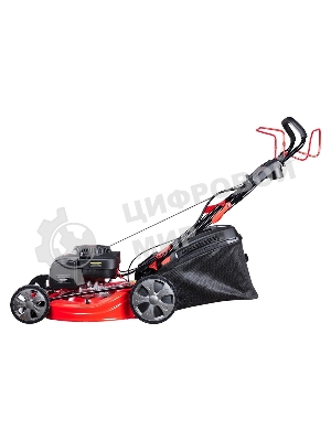 Газонокосилка бензиновая самоходная с электростартером FUBAG FPL 56 SM ES (4,3 л.с,4 тактный самоходна, ширина скаш 56 см, высота скаш мм 25-75, Мульчирование да, сборника, л 60) 46296