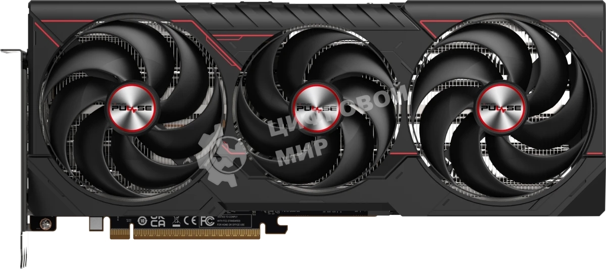 Видеокарта Sapphire PCI-E 5.0 11348-03-20G PULSE AMD RADEON RX 9070 XT GAMING 16Gb AMD Radeon RX 9070XT 16Gb 256bit GDDR6 2400/20000 HDMIx2 DPx2 HDCP Ret