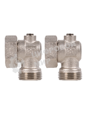 Набор нижнего подключения Royal Thermo угловой раздельный 3/4х3/4ЕК