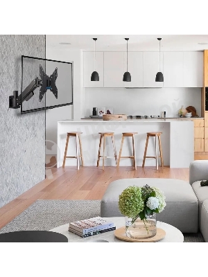 Кронштейн Kromax ORION-11 черный, 8 шт/уп. Кр. стал. настенный для TV 13