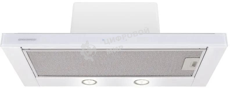 Вытяжка встраиваемая Maunfeld Ouse Touch Glass 60 белый, 60 см, 750 куб. м/ч, 48 дБ