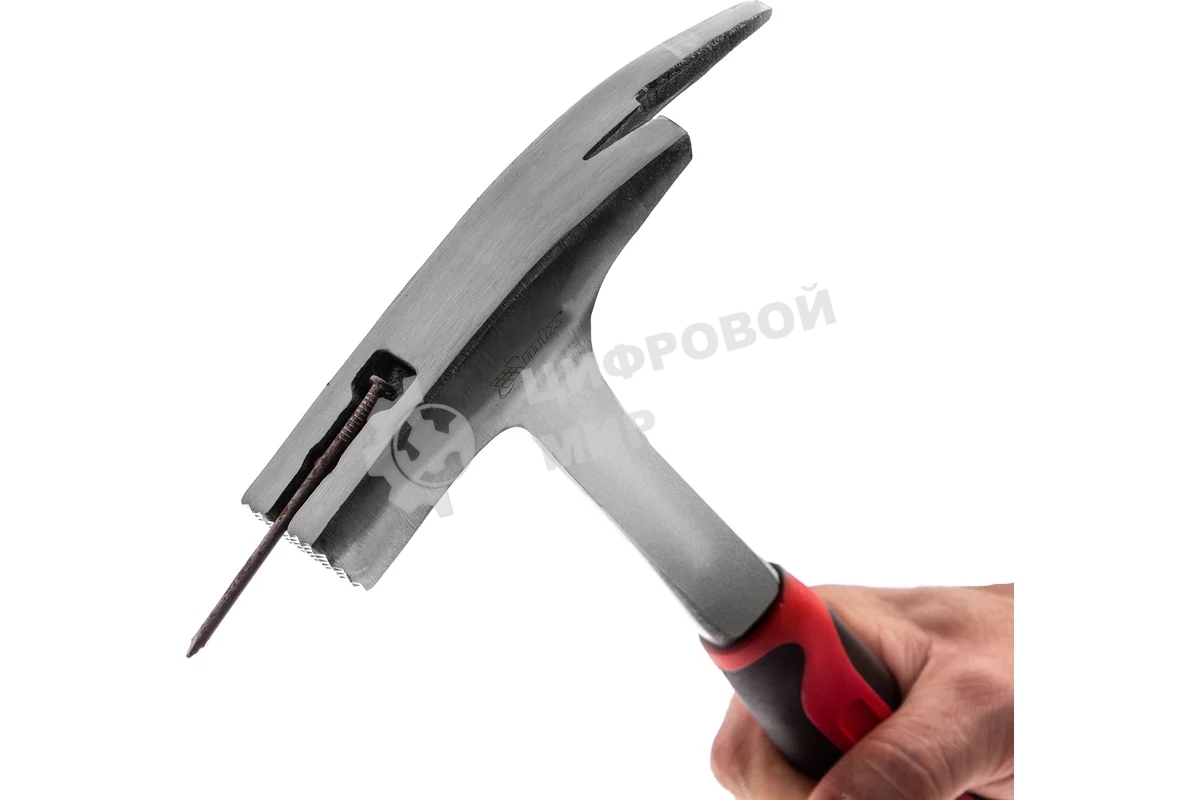 Молоток кровельщика Matrix 600 г, цельнометаллический, двухкомпонентная рукоятка