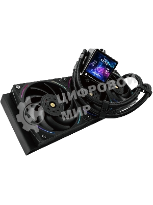 Система жидкостного охлаждения Thermalright Frozen Vision 360 V2 ARGb Soc-AM5/AM4/1200/1700/1851 черный 4-pin 28dB Al LCD Ret (F-VISION-360-BL-ARGb-V2)