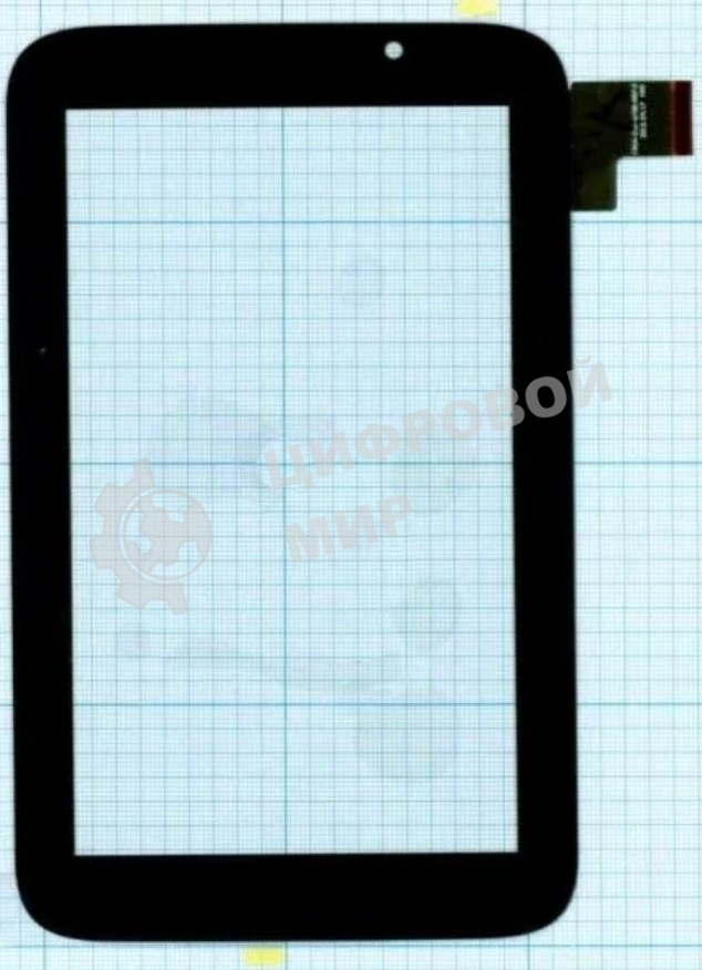 Сенсорное стекло (тачскрин) FPCA-CTP-0700-057-2, черное