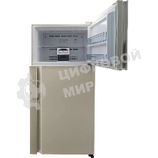 Холодильник Hitachi R-V660PUC7-1 BEG бежевый двухкамерный 405/145л морозилка сверху, No Frost