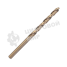 Сверло PATRIOT EXPERT по металлу, Р6М5К5, 5,0 мм, упаковка 10 шт