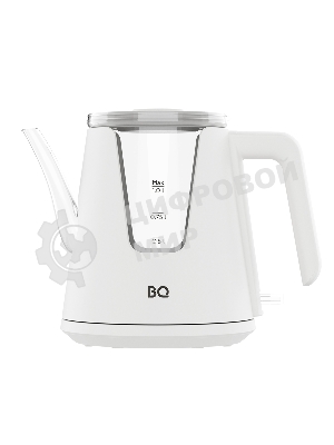 Чайник электрический BQ KT0046DW белый, 2200 Вт, 1л