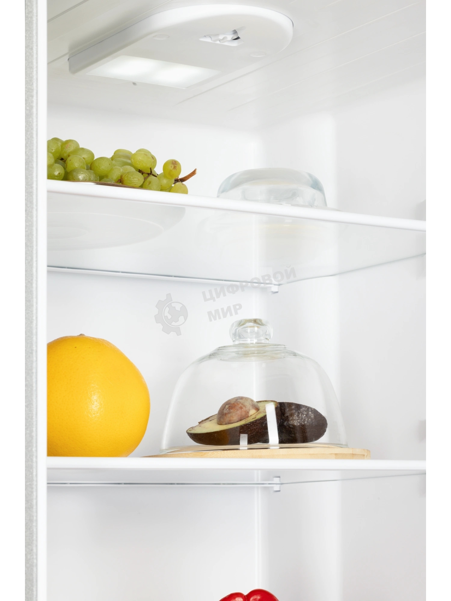 Холодильник Nordfrost NRG 162NF GTM матовый графит двухкамерный 205/105л морозилка снизу, No Frost