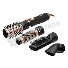 Фен-щётка BRAYER BR3132 черный/золотистый, 1200 Вт, 25/38 мм
