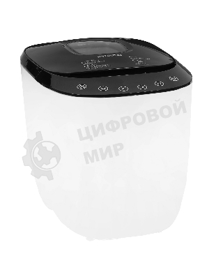 Хлебопечка Hyundai HYBM-P0613 белый/чёрный, 600 Вт, 0.9 кг, 12 программ