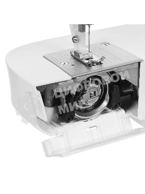 Швейная машина Singer M 2105 белый, электромеханическая, вертикальный качающийся, 8 операций, петля полуавтомат