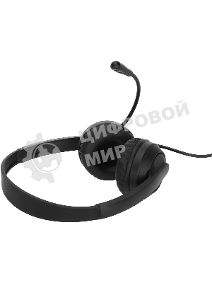 Гарнитура Oklick HS-M500 чёрный, проводная, USB