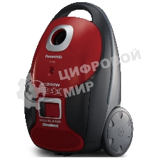 Пылесос Panasonic MC-CJ915R красный, 380/2100 Вт, уборка сухая, пылесборник мешок 6 л
