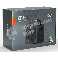 Блок питания PcCooler P3-F650-W1H ATX 650W 80 PLUS белый (20+4pin) APFC 120мм fan 6xSATA Cab Manag RTL