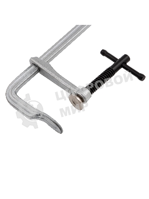 Струбцина Denzel F-образная, 80x400 мм, кованая