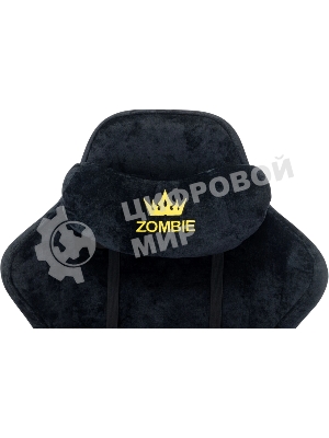 Кресло игровое Zombie 51 черный Light-20 крестов. пластик