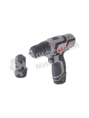 Дрель-шуруповерт ИНТЕРСКОЛ ДА-12ЭР, 12 В, 2 Ач, 28 Нм, щеточный