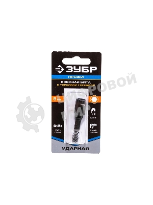 Головка Зубр ПРОФИ Нат-драйвер 26375-08 магнитная E 1/4'' L=50мм 8мм 1шт