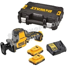 Сабельная пила DeWalt DCS312D2-QW аккум. 2800ход/мин ДА