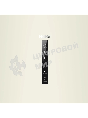 Холодильник Haier C2F636CCRGU1 бежевый, двухкамерный, 256/108л, морозилка снизу, No Frost