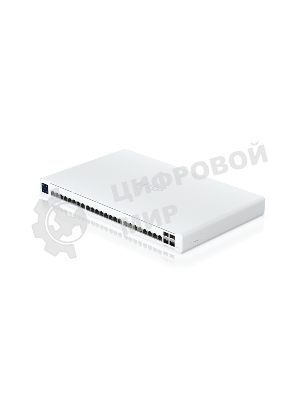 Коммутатор Ubiquiti UISP Switch Pro PoE-коммутатор, 24х 1G RJ45, 4х 10G SFP+, раздача 220 Вт