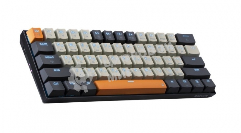 Клавиатура беспроводная Redragon Caraxes Pro, USB, Bluetooth/Радиоканал, черный