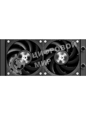 Система жидкостного охлаждения ID-Cooling DX240 MAX ARGb черный 120мм алюминий+медь 2150rpm 32.5db 4-pin 300W