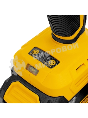 Дрель-шуруповерт Denzel CIDH-BL-20, 20 В, 2 Ач, 80 Нм, бесщеточный, ударный