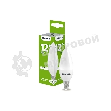 Лампа светодиодная GENERICA LL-C35-12-230-40-E14-G C35 12 Вт свеча 4000К E14 230В