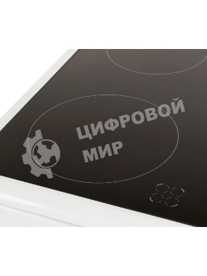 Плита электрическая Hansa FCCW54000 белый, конфорок 4 шт, духовка 68 л, 50 см x 85 см x 60 см
