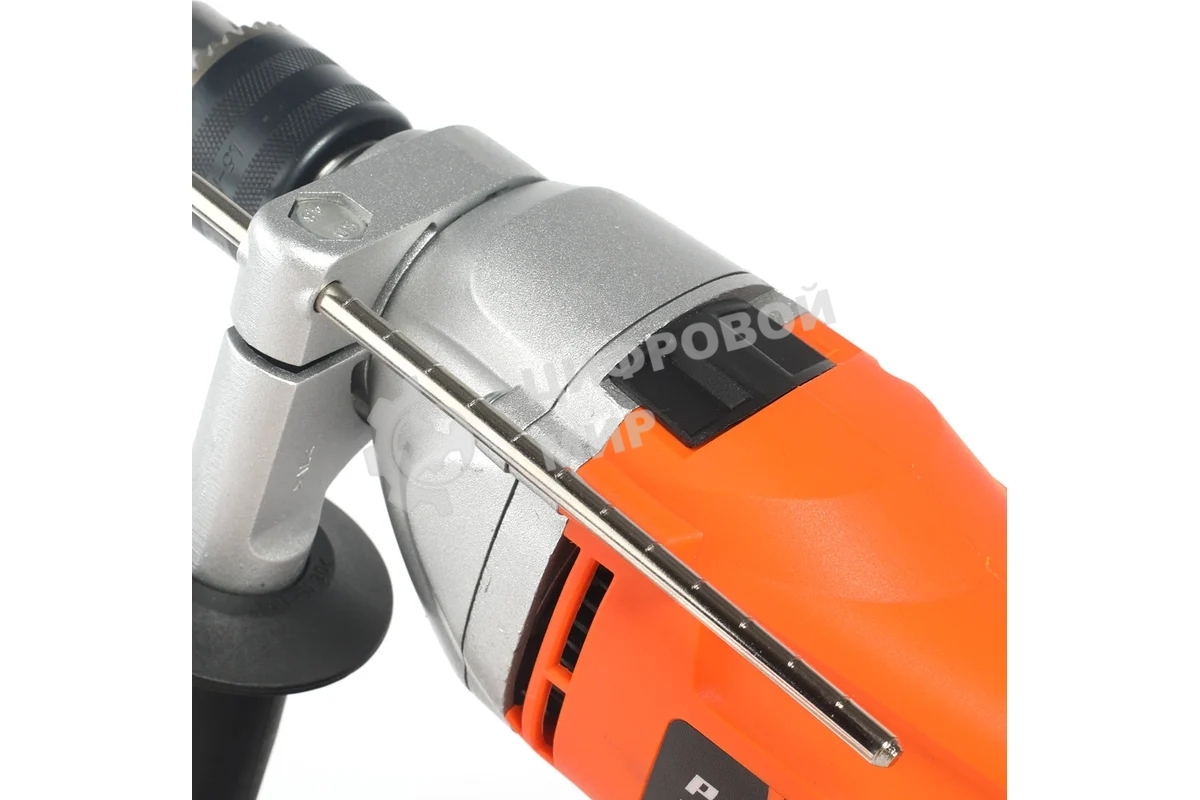 Дрель электрическая ударная PATRIOT FD800h 120301460 Эл. дрель, с ударом, мощность 790Вт, макс.диаметр 13мм, глубиномер + дополнительная ручка