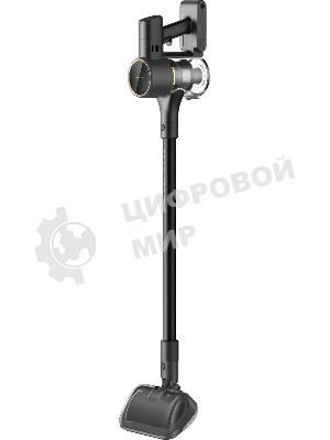 Пылесос вертикальный Dreame R10 Pro Aqua черный, питание от аккумулятора, 150 Вт, уборка сухая/влажная, пылесборник 0.6 л