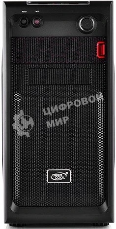 Компьютерный корпус Deepcool SMARTER, mATX/mini-ITX, без БП, 1x USB 3.0, 1x USB 2.0.
