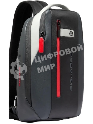 Рюкзак Piquadro Urban CA6801UB00/GRN серый/черный кожа