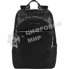 Рюкзак для ноутбука Piquadro Blue Square CA3214B2/N черный натур.кожа
