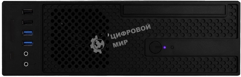 Компьютерный корпус Slim Desktop INWIN CJ708BL IP-S265AU7-2 80plus Bronze, U3*2+U2*2+A(HD)+TYPE 3.1C + FAN 80*15мм + intrusion switch INWIN Slim Case