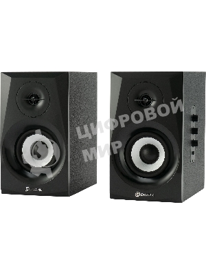 Акустическая система Oklick OK-166 BT 2.0 черный 40Вт