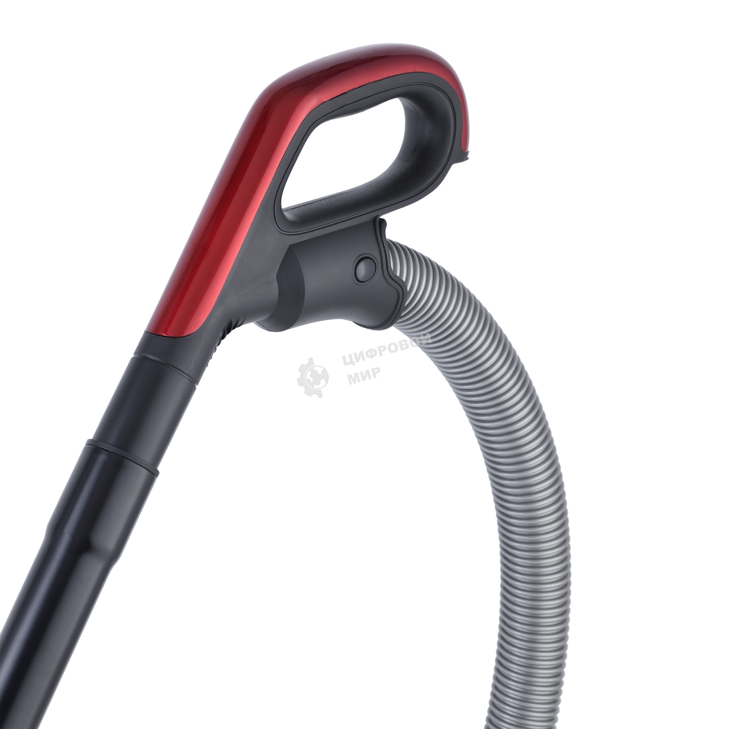 Пылесос Willmark VC-2630CYM ярко-красный, 450/2000 Вт, уборка сухая, пылесборник контейнер 2.5 л