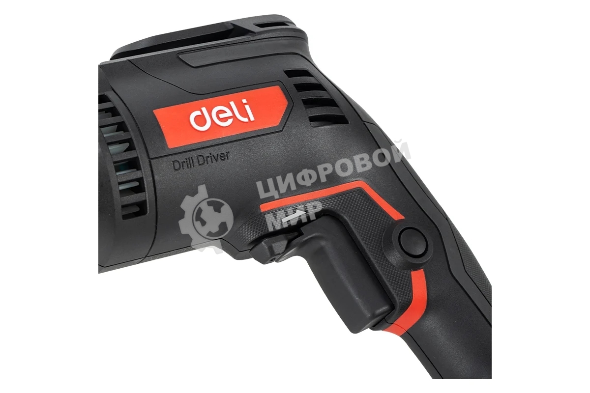 Дрель Deli DE-DZ10-2E, 500 Вт, сетевая, безударная