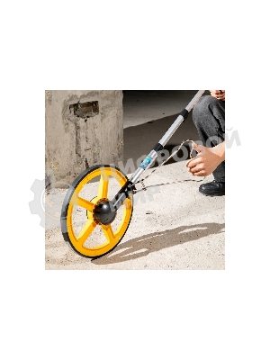 Измерительное колесо с цифровым дисплеем (курвиметр) Deli DL4179 300мм Диаметр 300мм, точность:±0,5%, значение деления:0,1 мм