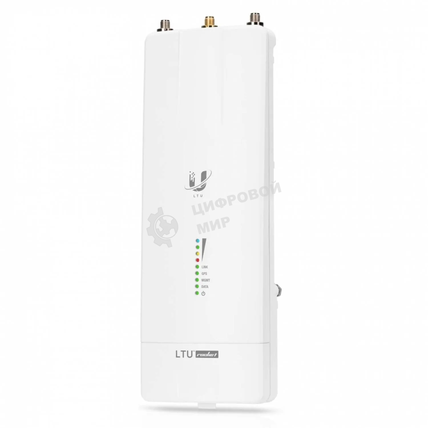 Базовая станция для радиосети Ubiquiti LTU-Rocket-EU, 5 ГГц, PtMP, MIMO 2х2, 29 дБм, 2x RP-SMA, GPS Sync