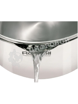 Ковш Rondell Flamme RDS-026, 1.3л, 16см, с крышкой, стальной