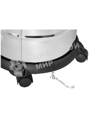 Строительный пылесос Зубр МАСТЕР ПУ-20-1400 М3 серый/красный, 1400 Вт, уборка сухая/влажная/выдув, пылесборник мешок/контейнер, 20 л