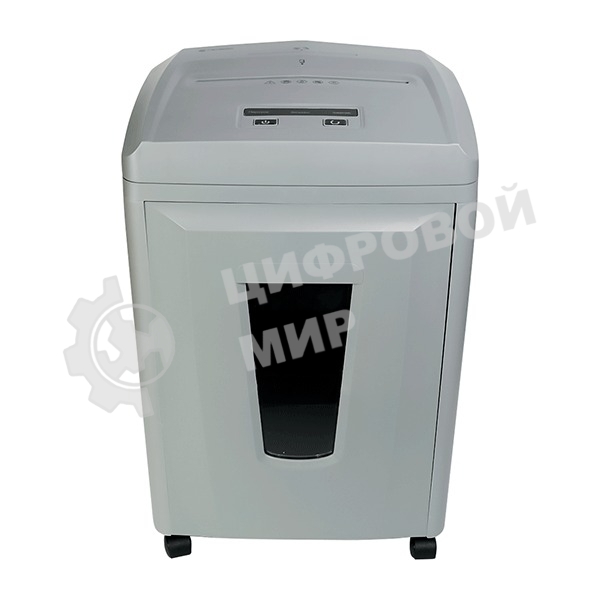 Шредер Heleos УП26-7 серый (секр.P-7) фрагменты 5лист. 26лтр. пл.карты CD